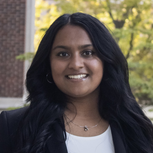headshot of communication assistant shree b